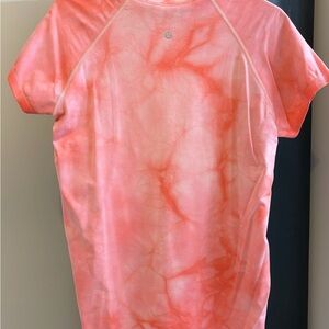 lululemon athletica Pink Tie-Dye Top